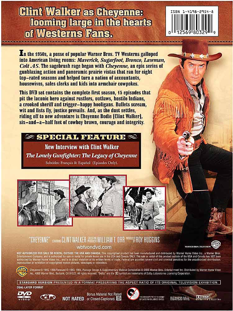 Cheyenne with Clint Walker