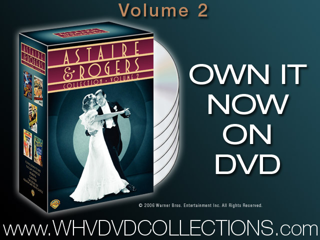 ASTAIRE AND ROGERS COLLECTION VOLUME 2 ON DVD