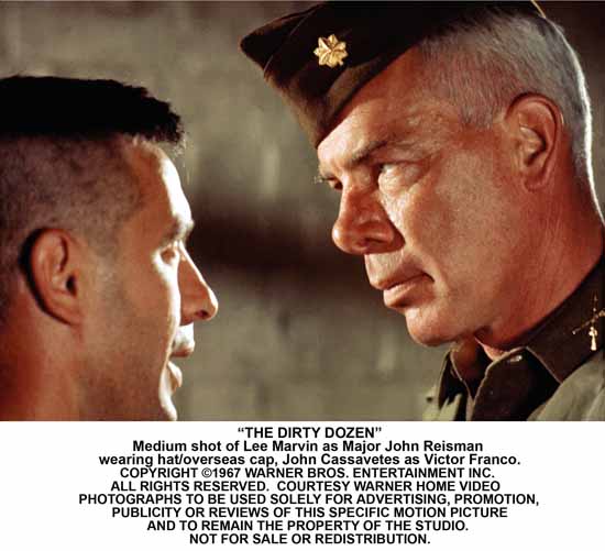 Dirty Dozen with John Cassavetes and Lee Marvin
