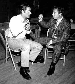 Errol Flynn and Tom D'Andrea