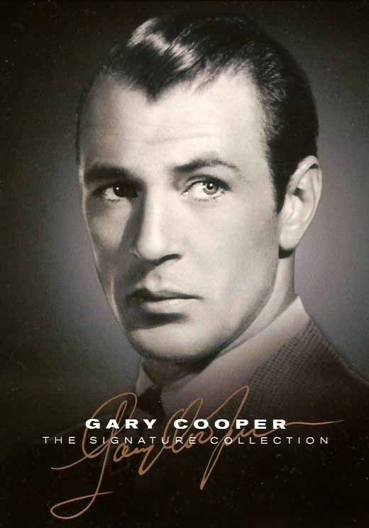 Gary Cooper The Signature Collection on DVD
