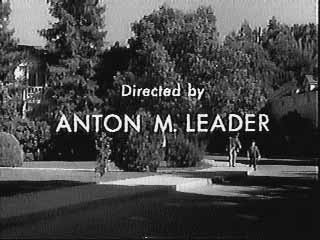 Anton M. Leader directs Leave It To Beaver episode