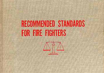 Recommended Standards For Fire Fighters